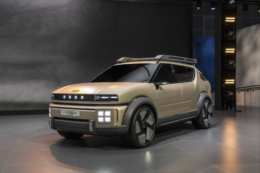 LA 오토쇼에 전시된 이니시움
[현대차 제공. 재판매 및 DB 금지]