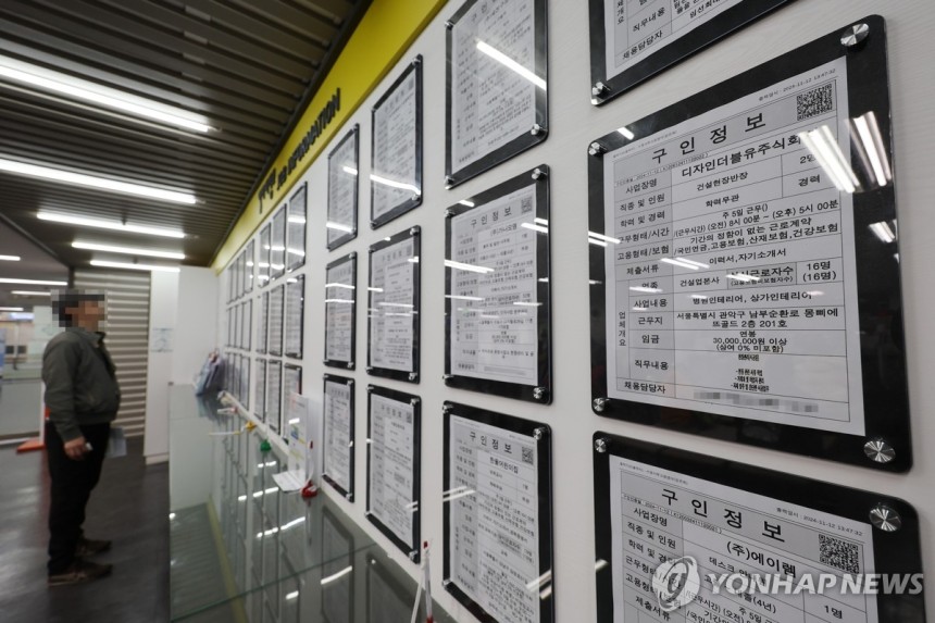 구인·구직 [연합뉴스 자료사진]