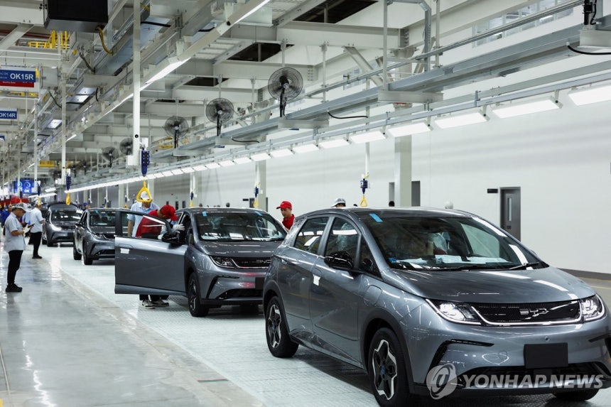 BYD Factory
[Reuters=Yonhap News]