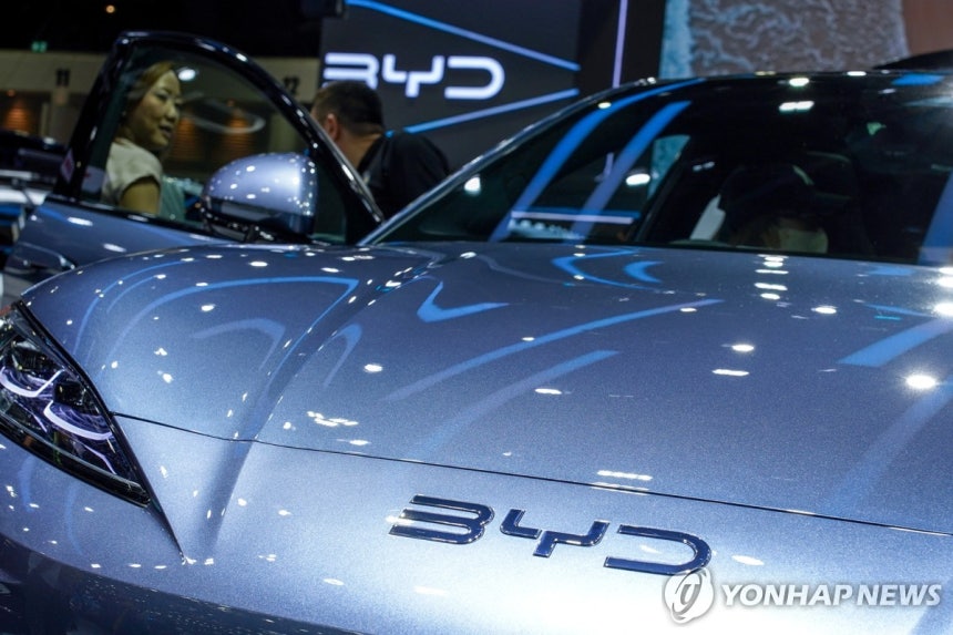 BYD Electric Car
[Reuters=Yonhap News]