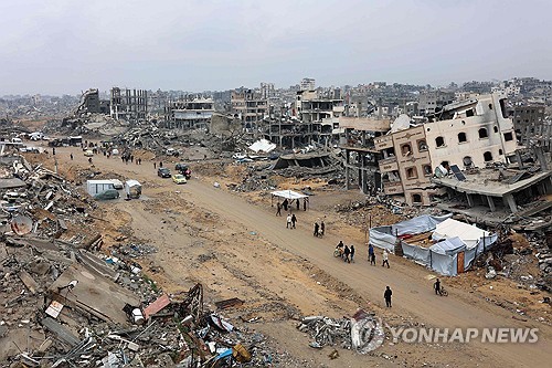 가자지구 모습 [AFP 연합뉴스 자료사진. 재판매 및 DB 금지]