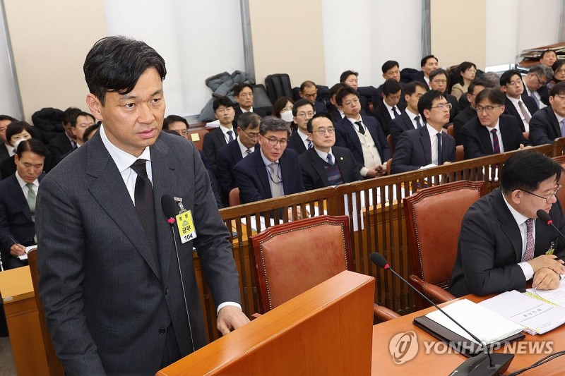 답변하는 <b>박현수</b> 서울경찰청장 <b>직무대리</b>