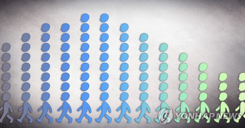 인구 감소 (PG) [정연주 제작] 일러스트