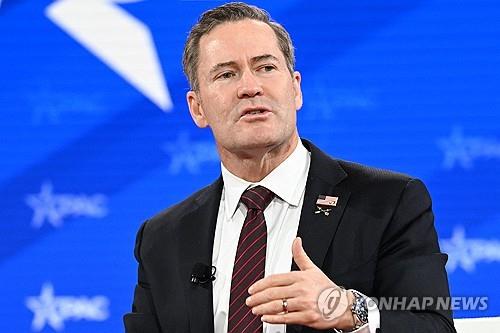 邁克·沃爾茲（Mike Waltz）白宮國家安全顧問[法新社Yonhap新聞新聞照片。轉售和DB禁止]