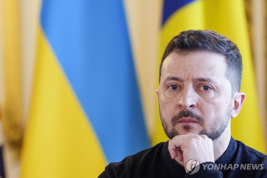 布洛迪米爾·耶爾倫斯基（Bolodimir Jellrenski Ukraine）總統於倫敦蘭開斯特（Lancaster House）的歐洲領導人舉行的非官方峰會（當地時間），博洛迪米爾·耶倫斯基（Bolodimir Jellensky）總統（倫敦EPA）。2025.3.2