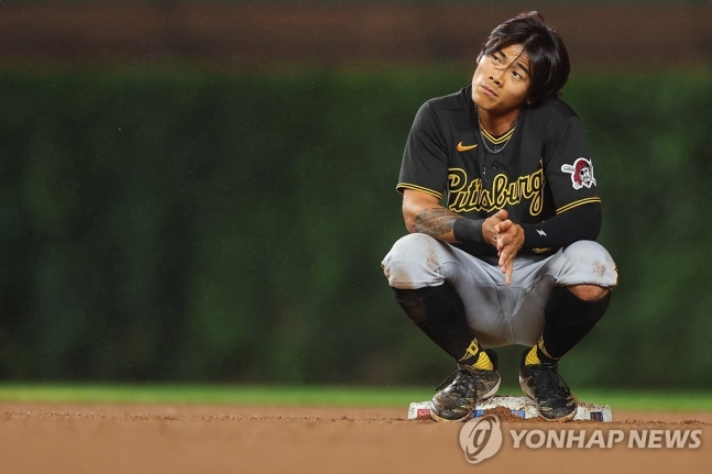 피츠버그 배지환, MLB 시범경기서 대수비 출전…1타수 무안타