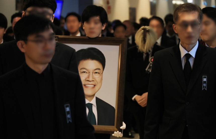장제원 전 국회의원 발인식 [차근호 기자]