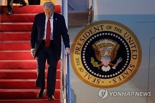 도널드 트럼프 미국 대통령
[연합뉴스 자료사진]