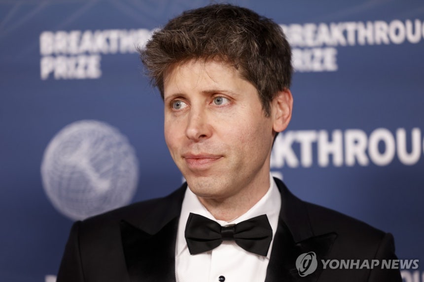 샘 올트먼 오픈AI 최고경영자
[EPA 연합뉴스 자료사진. 재판매 및 DB 금지]