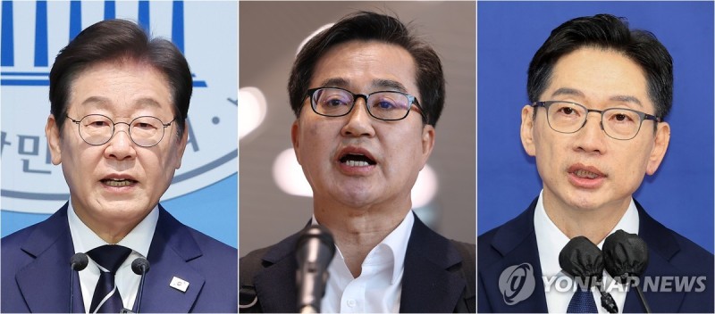 민주 경선 주자, 경선룰 확정 후 첫 모임…<b>세월호</b> 추모식도 공동 참석