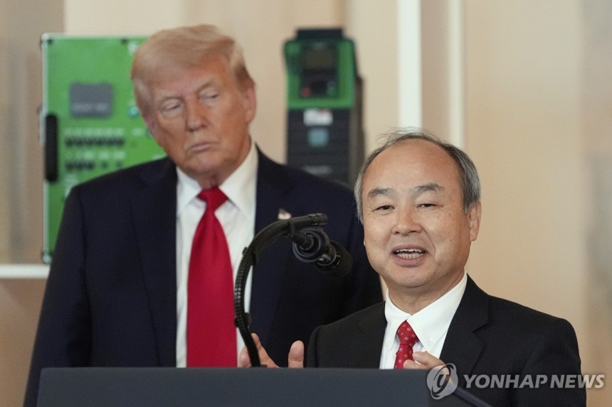손정의 소프트뱅크 회장
[워싱턴 AP=연합뉴스. 재판매 및 DB 금지]