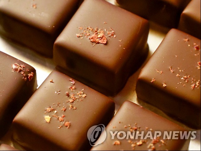 초콜릿 ※ 기사와 직접 관련 없는 자료사진입니다.
[연합뉴스 자료사진]
