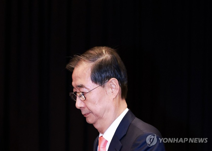 한덕수 대통령 권한대행 국무총리 
[연합뉴스 자료사진] 