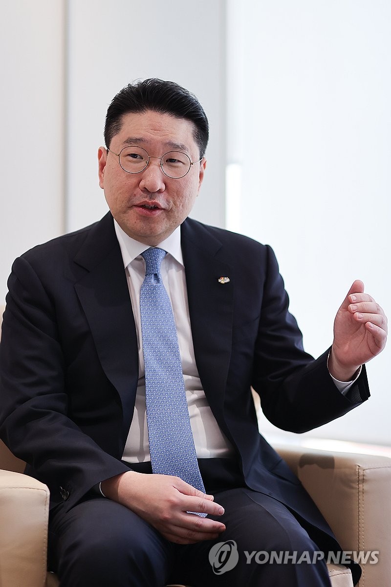 인터뷰하는 이상현 태인 대표
(서울=연합뉴스) 류효림 기자 = 이상현 태인 대표가 지난달 29일 서울 강남구 청담동 태인 사무실에서 연합뉴스와 인터뷰하고 있다. 2025.5.2 ryousanta@yna.co.kr