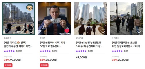부동산 임장 스터디 모집글
[취미·여가 플랫폼 프립 캡처. DB 및 재판매 금지]