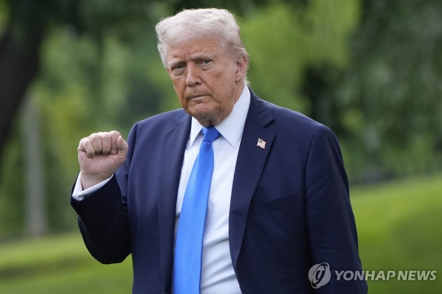 도널드 트럼프 미국 대통령 [AP=연합뉴스 자료사진]
