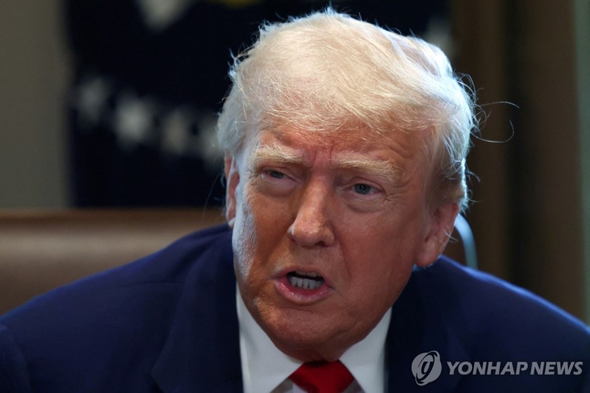 트럼프 미국 대통령 [로이터 연합뉴스 자료사진.재판매 및 DB 금지]