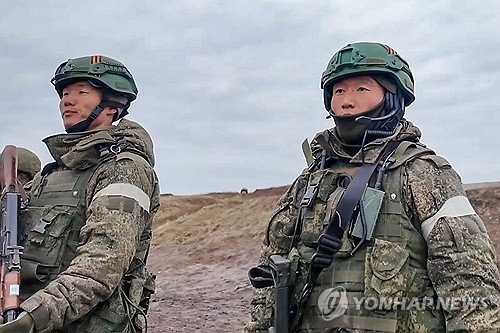 쿠르스크에 파병된 북한군
[타스 연합뉴스 자료사진. 재판매 및 DB 금지]