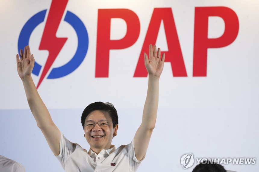 싱가포르 로런스 웡 총리 [AP 연합뉴스 자료사진.재배포 및 판매 금지]