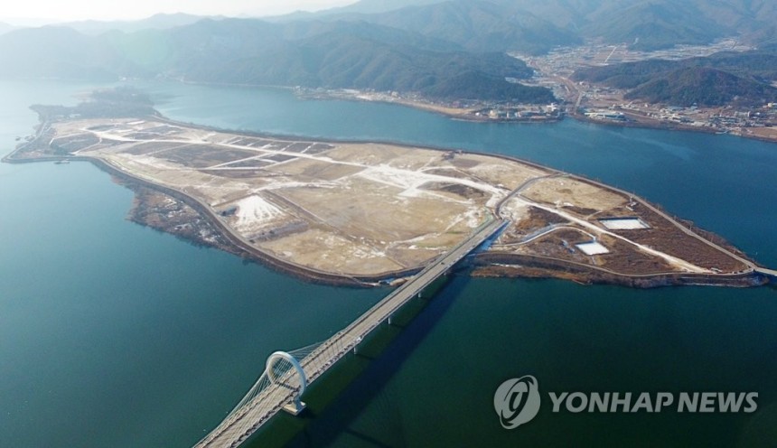 과거 중도 일원 모습 [연합뉴스 자료사진]