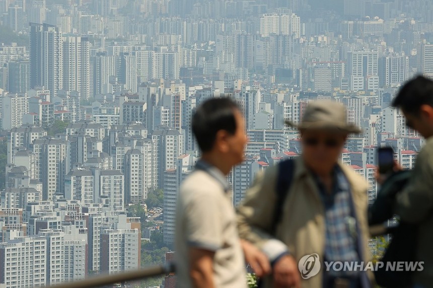서울 시내 아파트 단지 [연합뉴스 자료사진.재판매 및 DB 금지]