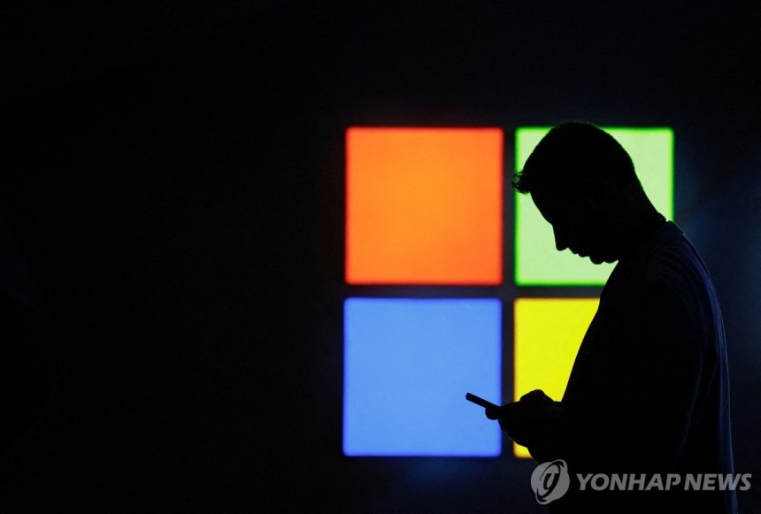 마이크로소프트 로고 [로이터 연합뉴스 자료사진.재판매 및 DB 금지]