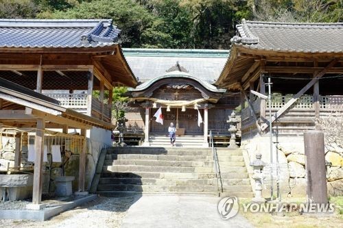 일본 규슈의 한 신사.규슈는 초기 한국인이 많이 건너간 곳으로 추정된다.[연합뉴스 자료사진]