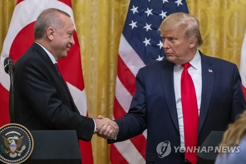 2019년 미국·튀르키예 정상회담
[EPA 연합뉴스 자료사진. 재판매 및 DB 금지]