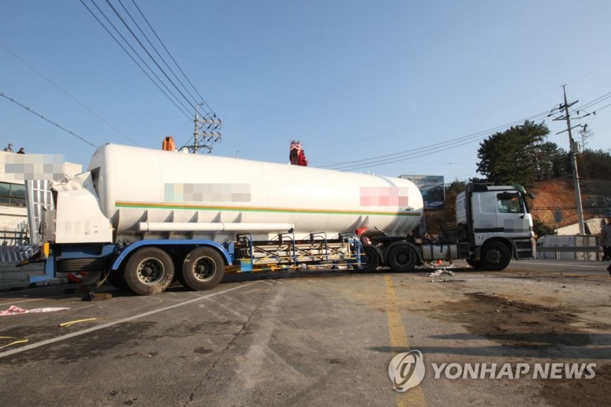 탱크로리 기사 내용과 직접적인 관계없음.[연합뉴스 자료사진]