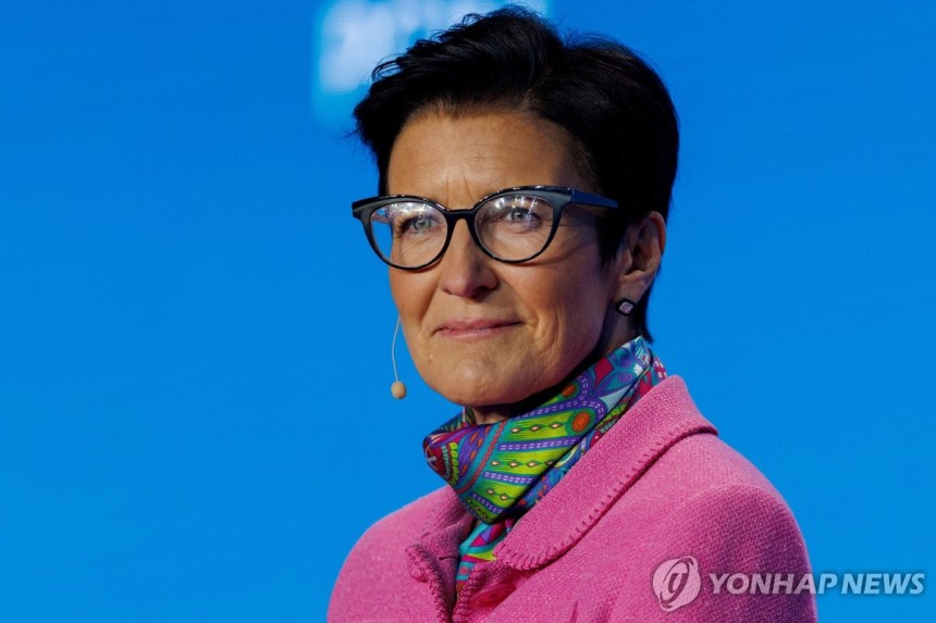 2023년 밀컨 콘퍼런스 참석한 제인 프레이저 시티그룹 CEO [로이터 연합뉴스 자료사진.재판매 및 DB 금지]