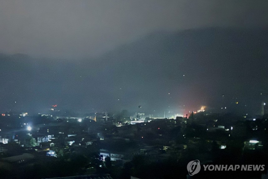 파키스탄령 카슈미르 파키스탄령 카슈미르 무자파라바드 전경 [로이터 연합뉴스 자료사진.재판매 및 DB 금지]