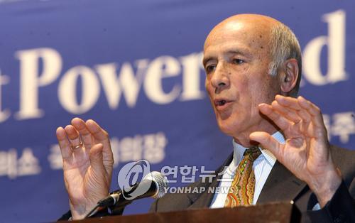 조지프 나이 교수의 생전 모습 [연합뉴스 자료사진 재판매 및 DB금지]