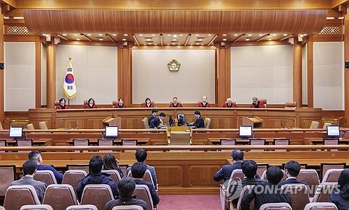 헌법재판소 재판관 [연합뉴스 자료사진]