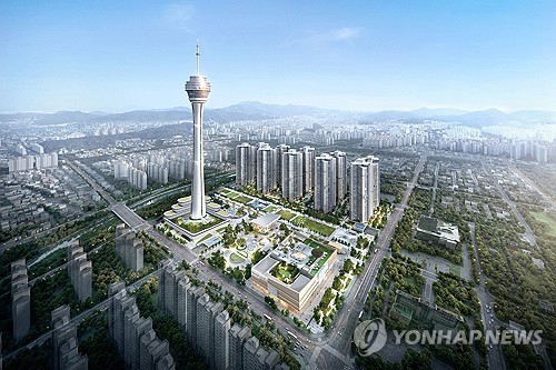전주 관광타워복합개발단지 조감도 [자광 제공.재판매 및 DB 금지]