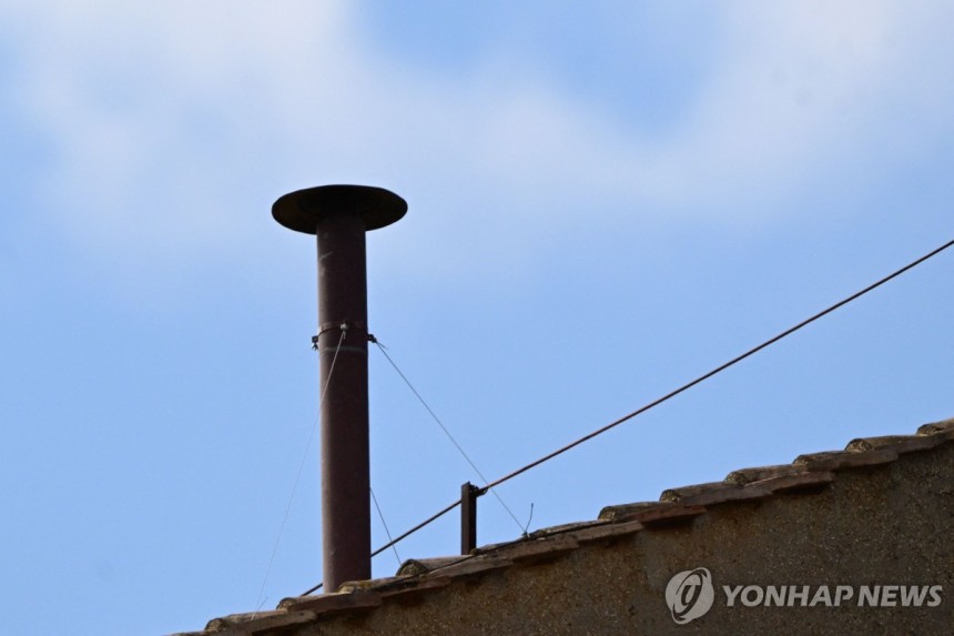 시스티나 성당 굴뚝 [AFP 연합뉴스 자료사진.재판매 및 DB 금지]