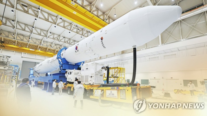 누리호(CG) [연합뉴스TV 제공]