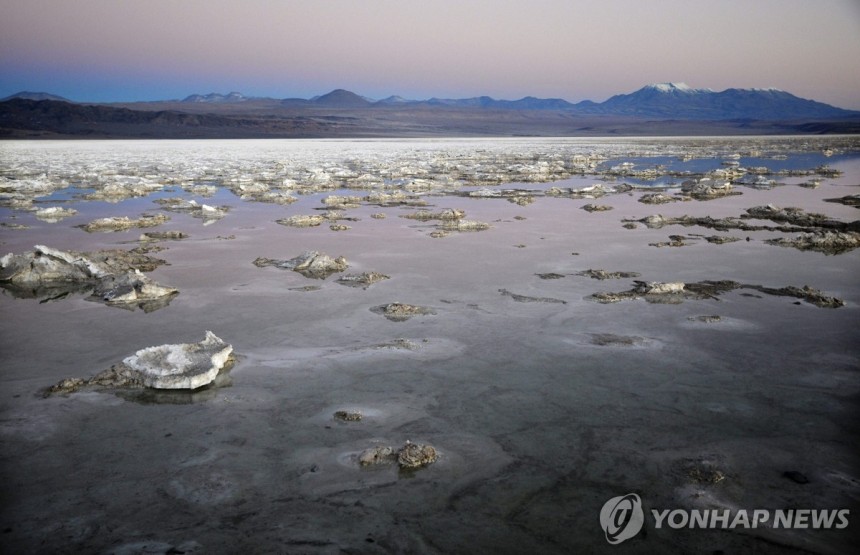 칠레 아타카마 소금 호수 [EPA 연합뉴스 자료사진.재판매 및 DB 금지]