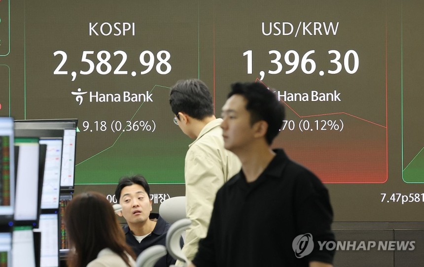 딜링룸 [연합뉴스 자료사진]