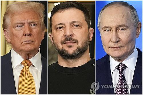 트럼프·젤렌스키·푸틴 대통령
[AP 연합뉴스 자료사진. 재판매 및 DB 금지]