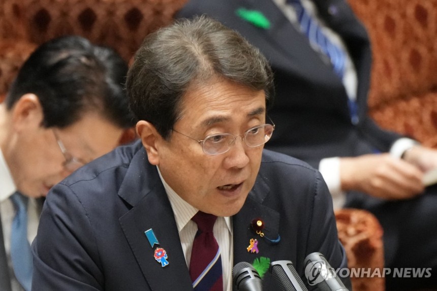 아카자와 료세이 일본 경제재생상 [AFP 연합뉴스 자료사진.재판매 및 DB 금지]