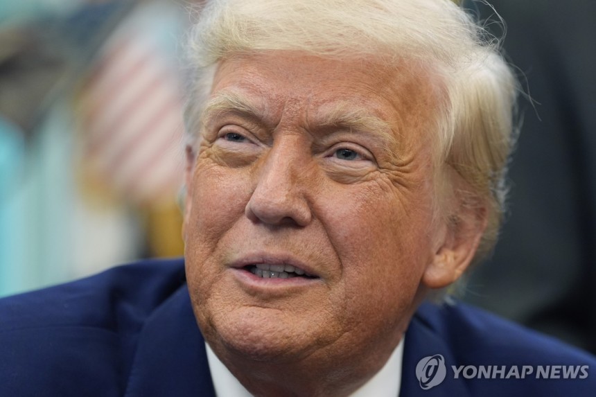 트럼프 미국 대통령
[워싱턴 AP=연합뉴스 재판매 및 DB금지]