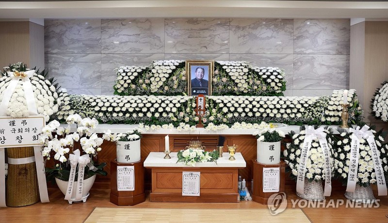 '<b>뽀빠이</b>' <b>이상용</b> 씨 <b>빈소</b>