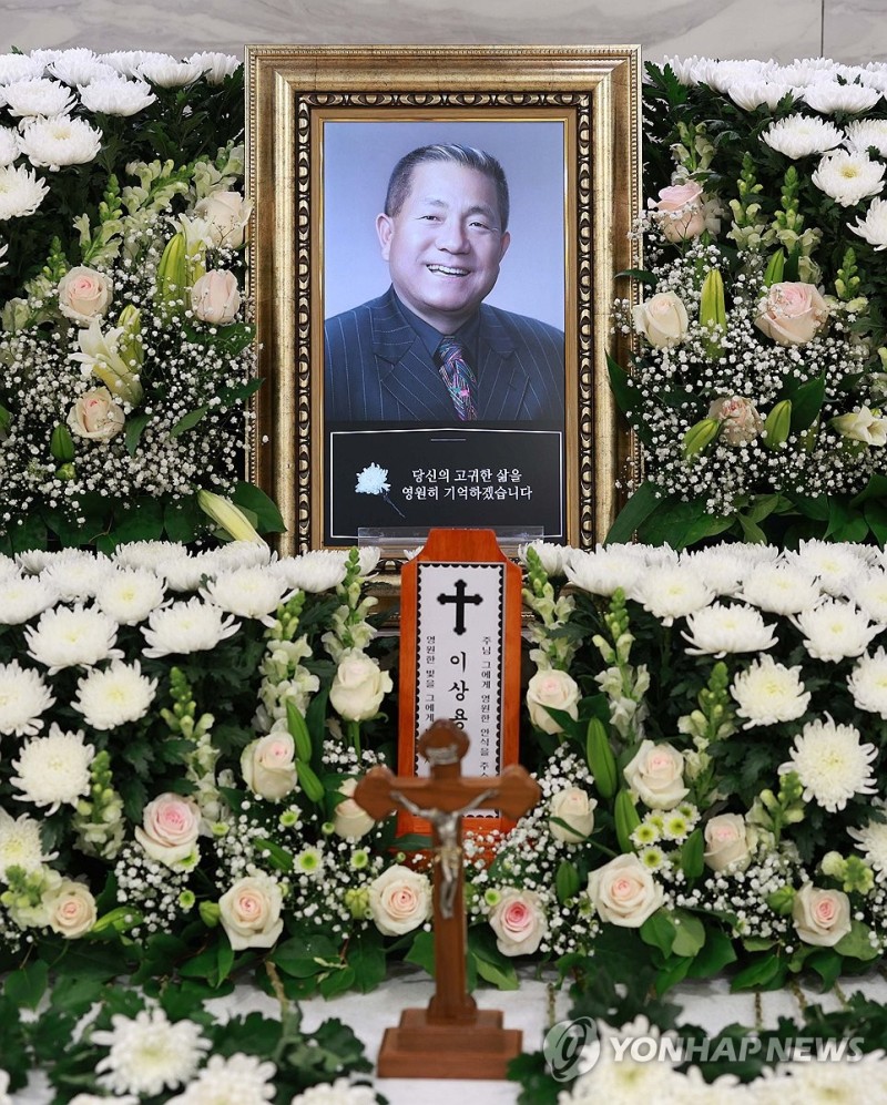 '<b>뽀빠이</b>' <b>이상용</b> 씨 <b>빈소</b>