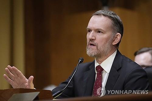 제이미슨 그리어 미국무역대표부(USTR) 대표 [워싱턴 AP=연합뉴스.재판매 및 DB 금지]