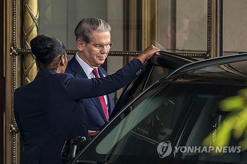 미중 회담장으로 향하는 베선트 미 재무장관
[제네바 AFP=연합뉴스 재판매 및 DB금지]