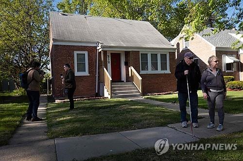 미국 일리노이주 시카고 남부 돌턴에 있는 교황 레오 14세의 유년 시절 집 [AFP 연합뉴스 자료사진]  