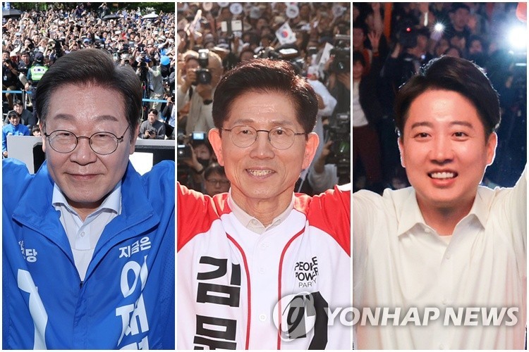 이재명, 김문수, 이준석
[촬영 김주성 박동주 윤동진]