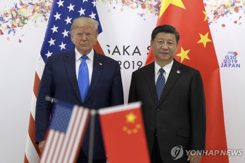도널드 트럼프 미국 대통령과 시진핑 중국 국가주석
[AP 연합뉴스 자료사진]