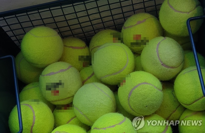 테니스공
[연합뉴스 자료사진]