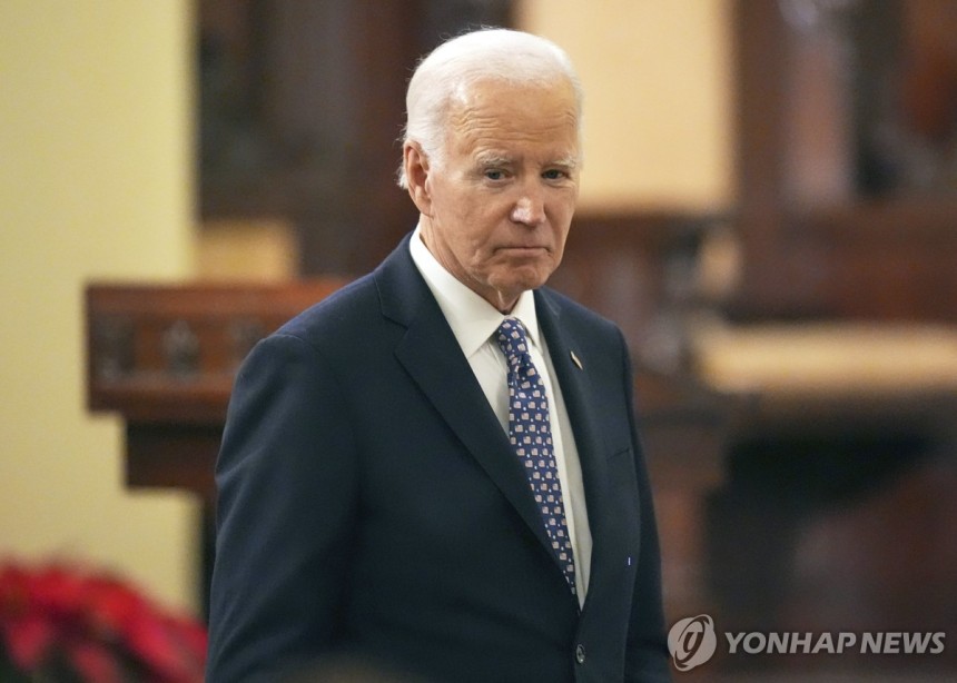 조 바이든 전 미국 대통령
[AP 연합뉴스 자료사진]